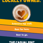 The Casual Pint, locally owned social